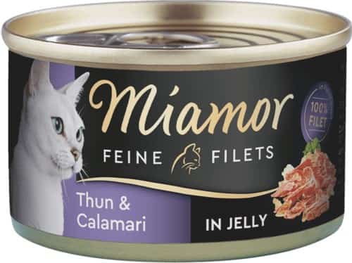 MIAMOR Feine Filets - Tuńczyk z Kalmarem 100g