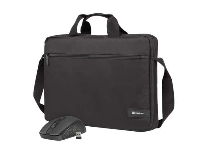 NATEC TORBA WALLAROO 2 15.6" Z MYSZKĄ BEZPRZEWODOWĄ
