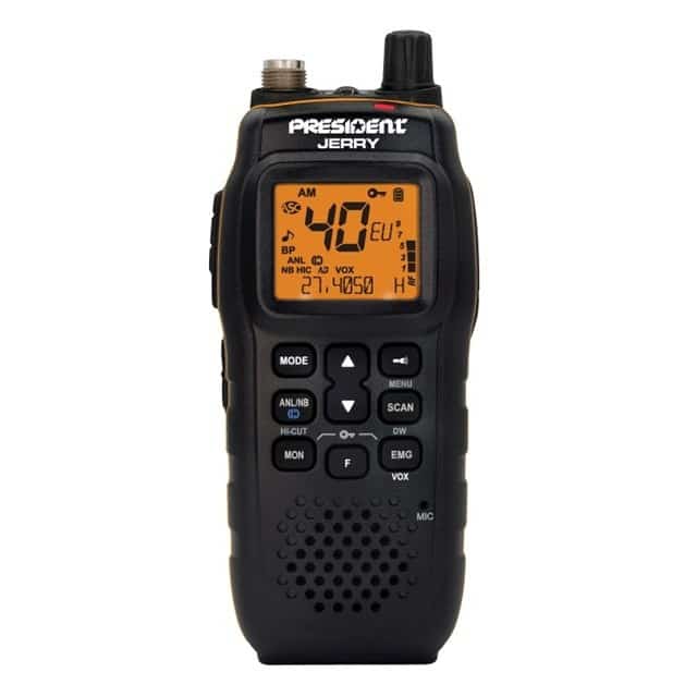 CB Radio PRESIDENT Jerry ASC - 7 Kolorów Podświetlenia