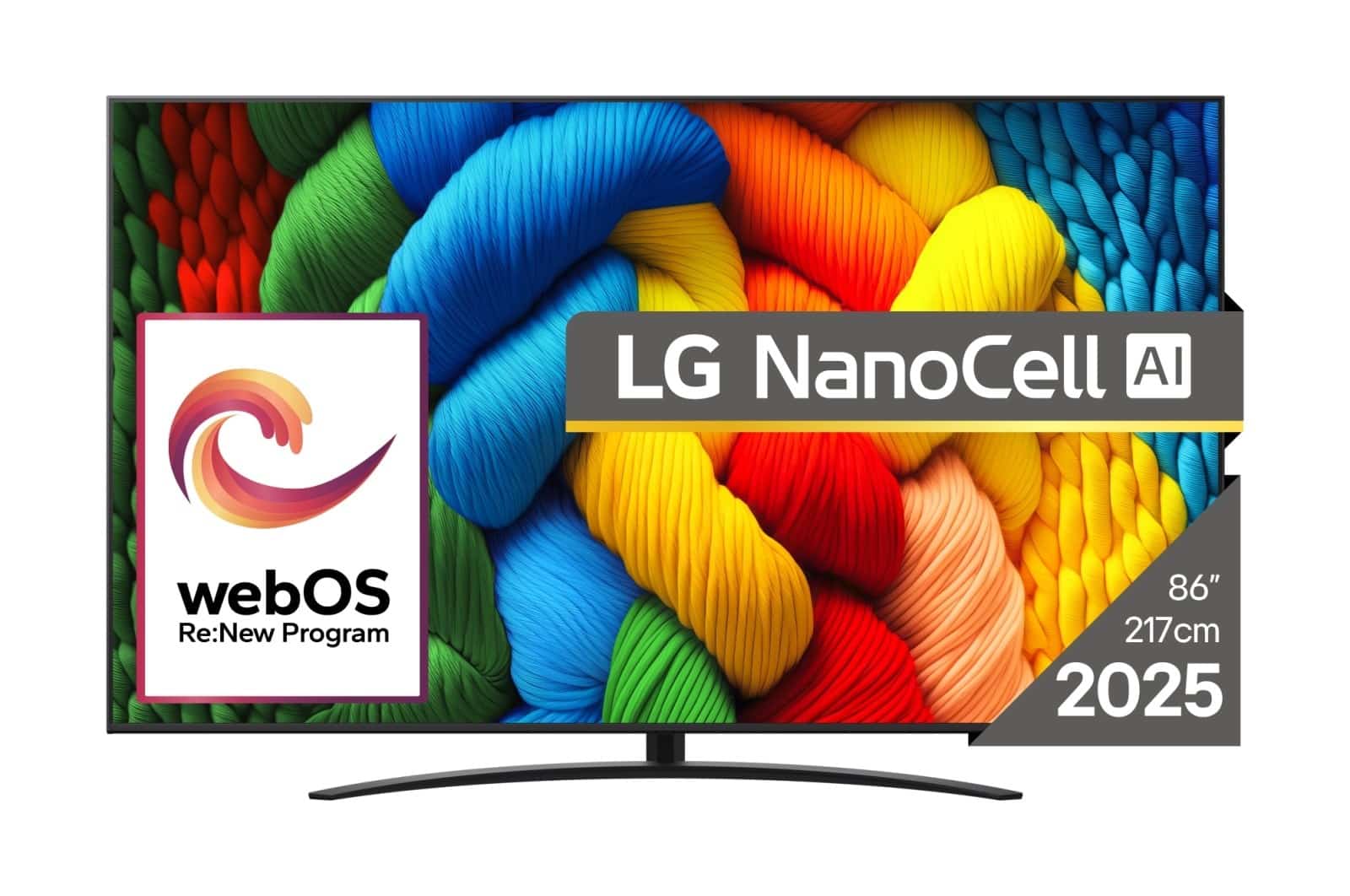Telewizor LG NanoCell 86NANO81A3A 86'' 4K Ultra HD