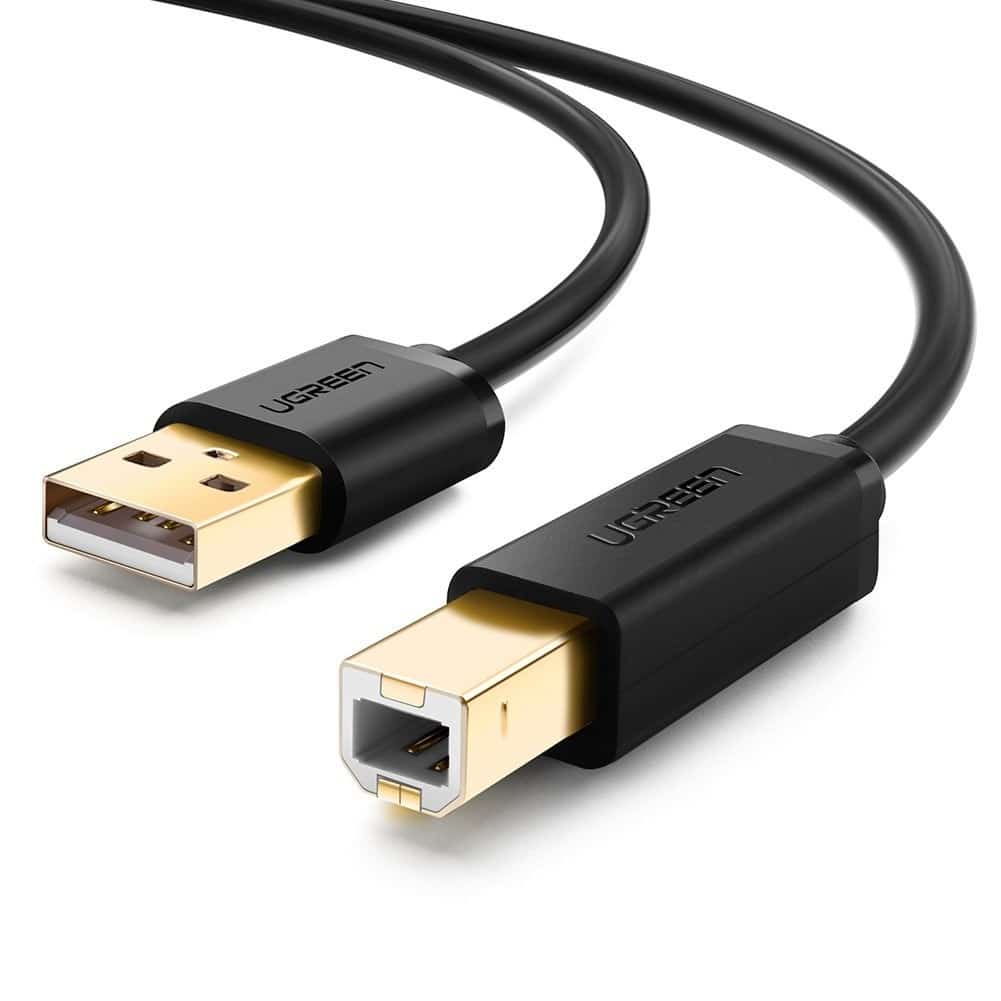 Ugreen kabel USB-USB Typ B 3m czarny