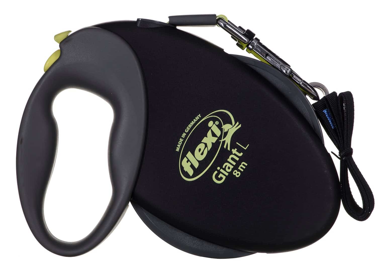 Smycz flexi Giant L 8m - czarno-żółta