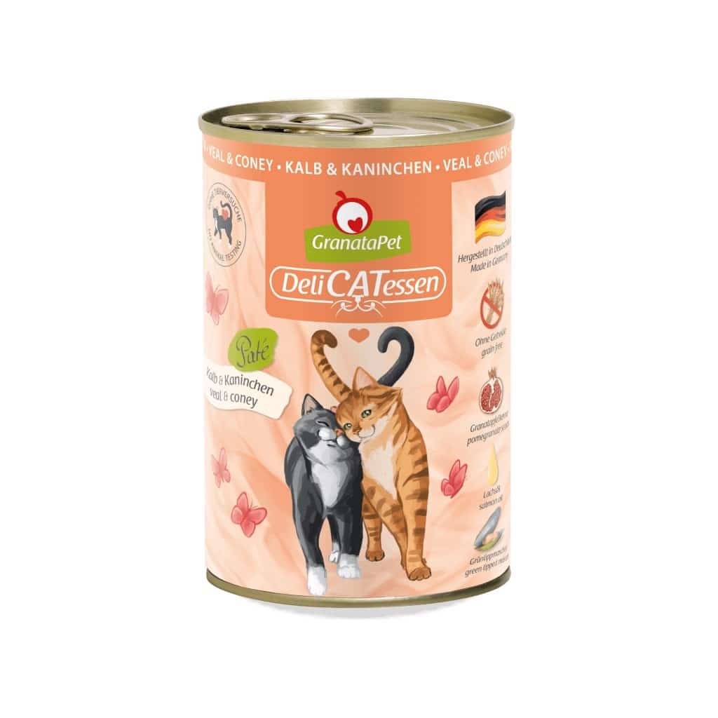 GranataPet DeliCatessen cielęcina i królik 400g