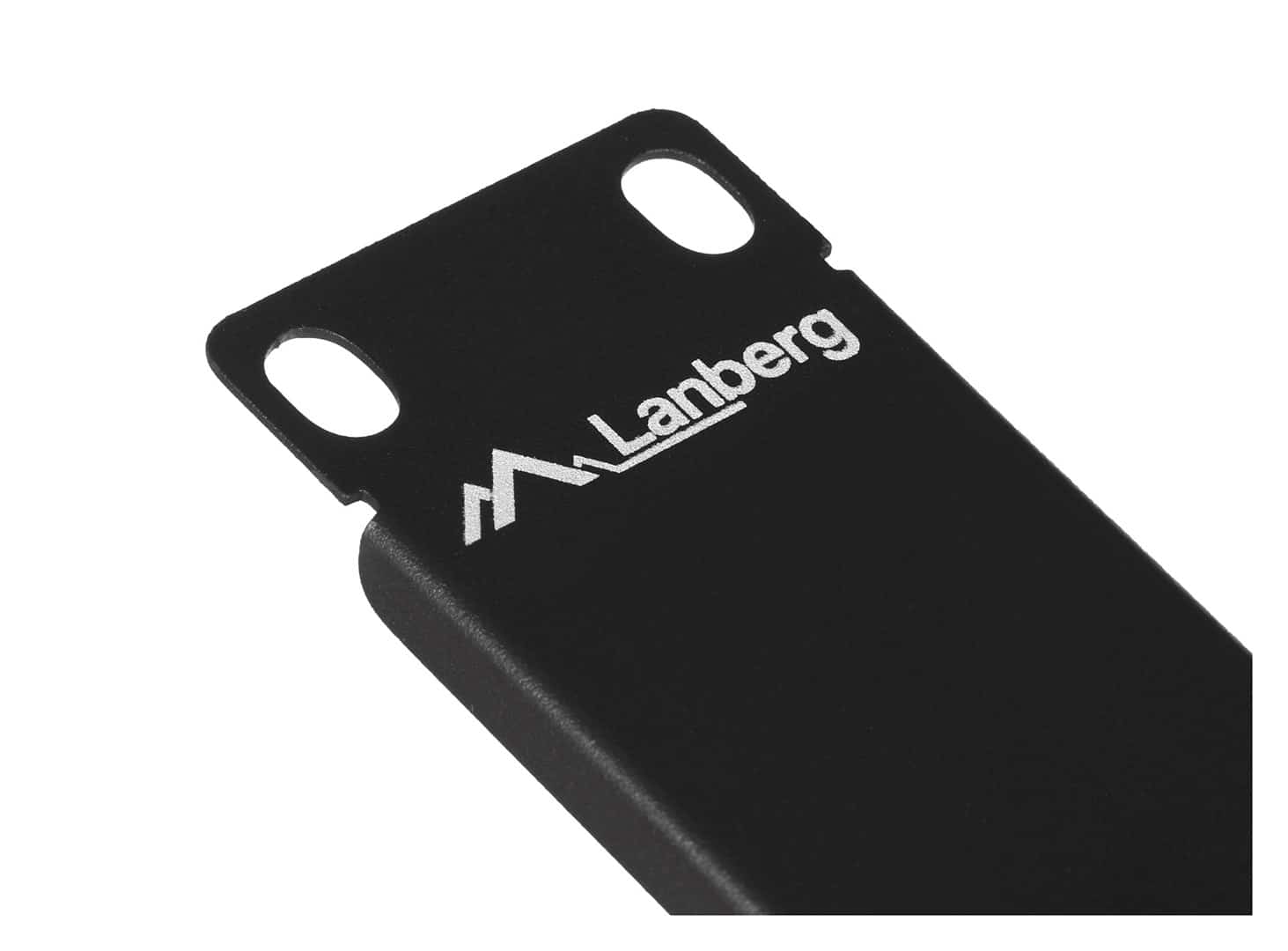 Zaślepka 1U Lanberg AK-1401-B, czarna
