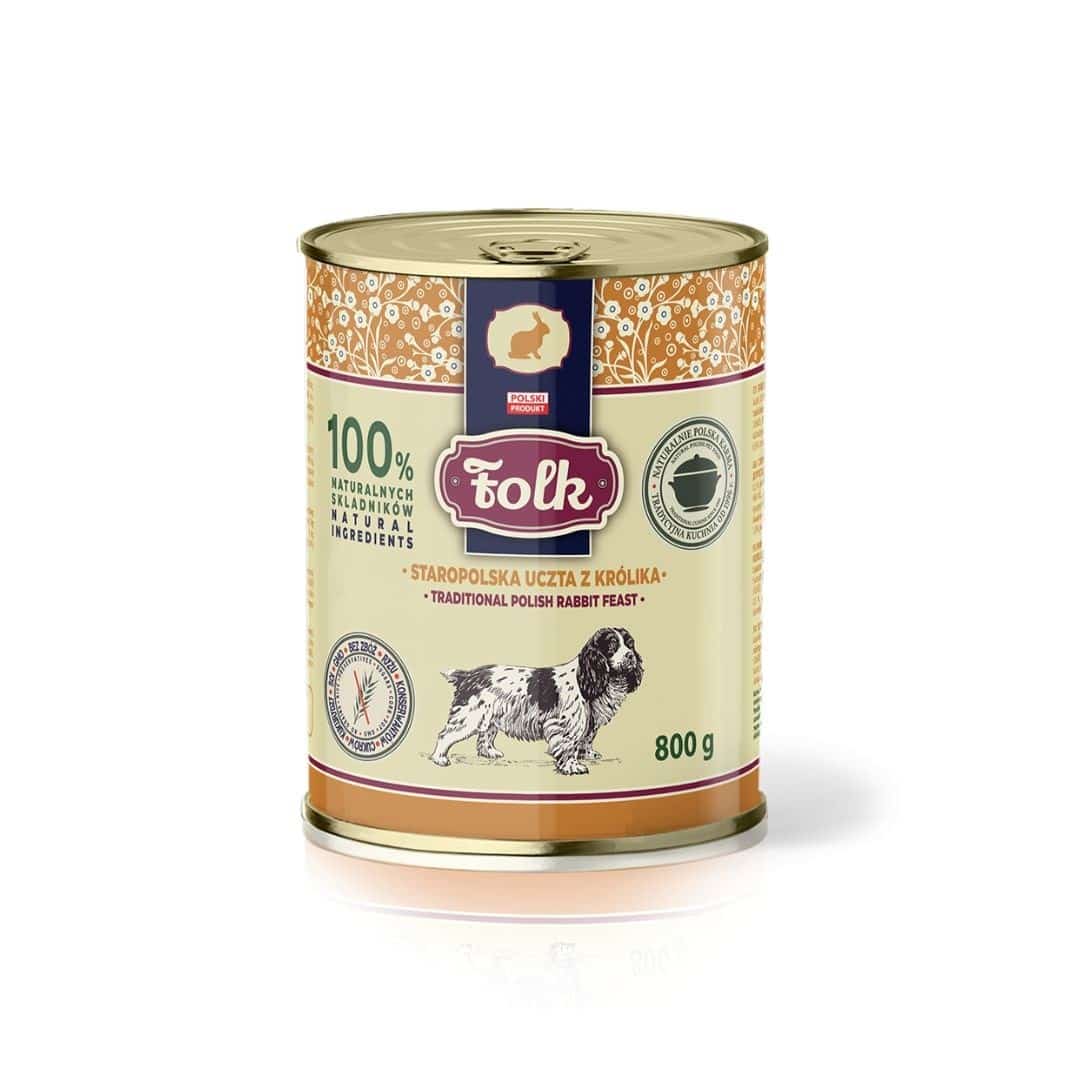 FOLK Staropolska uczta z królika 800g