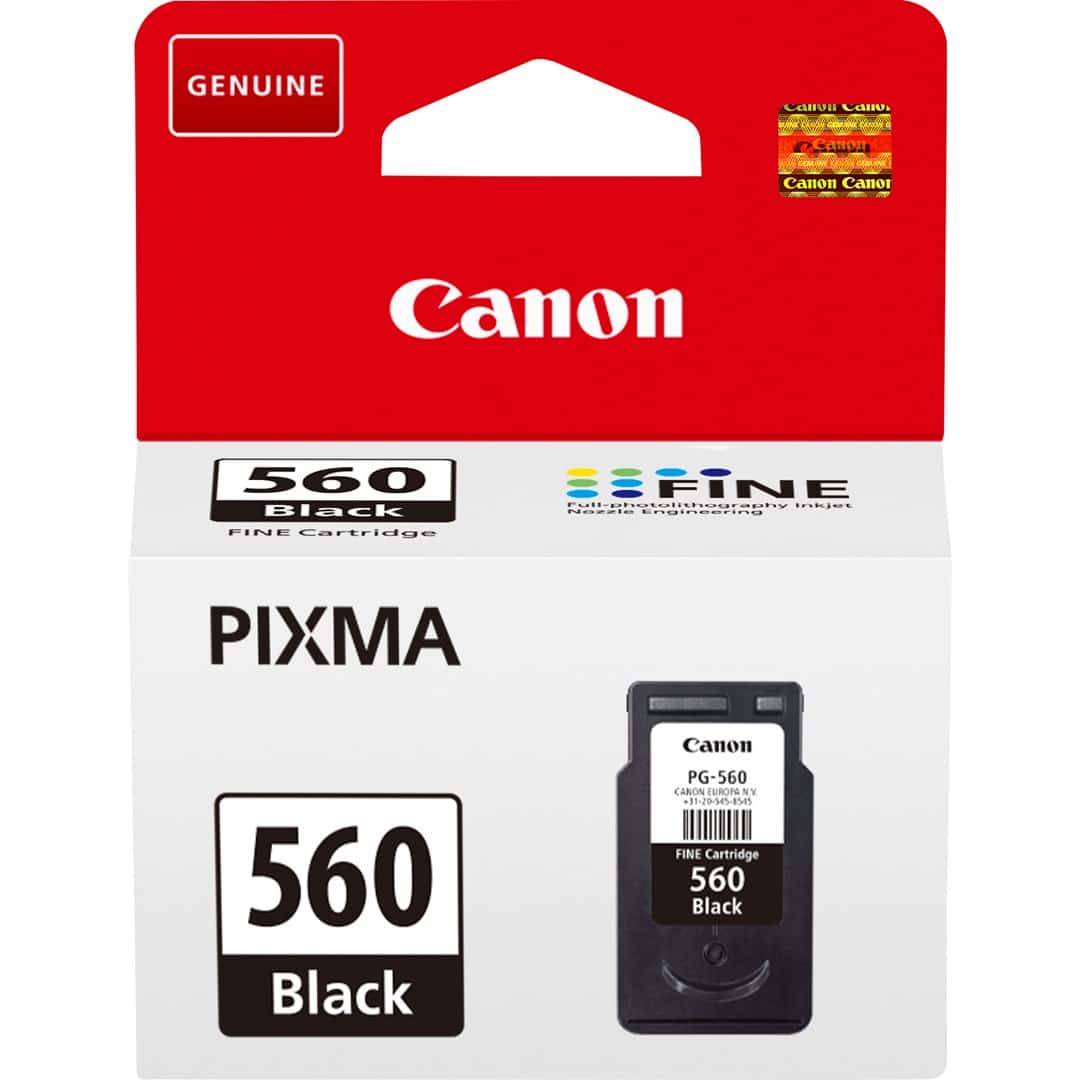 Tusz Canon czarny PG-560, 180 stron, 7,5 ml