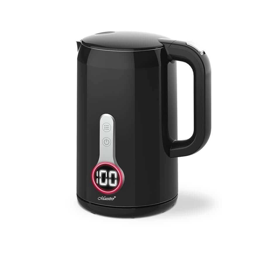 Czajnik elektryczny Maestro MR-025-BLACK - 1,7 l, kontrola temperatury, panel dotykowy