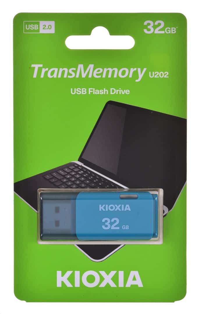 KIOXIA FlashDrive U202 Hayabusa 32GB Niebieski