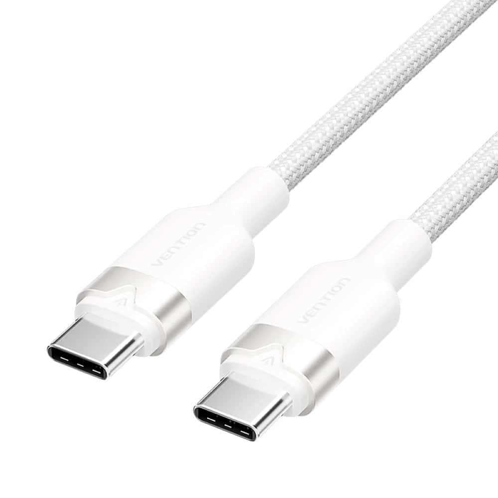 Kabel USB-C do USB-C Vention 3A 60W 2m biały