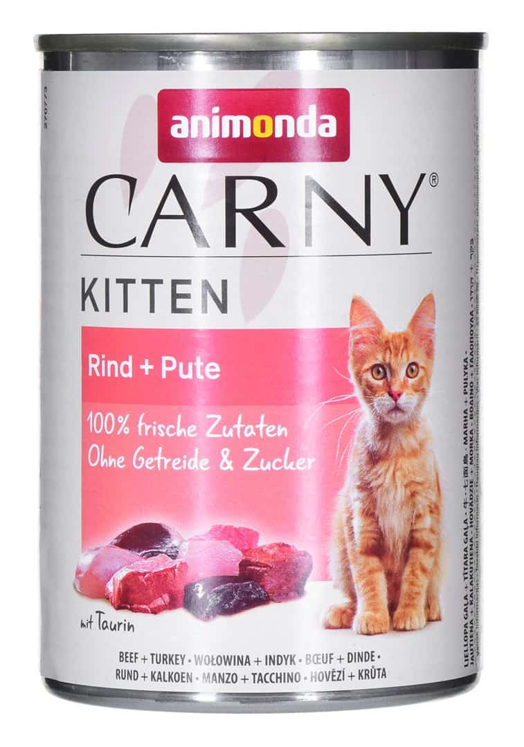 ANIMONDA Carny Kitten Wołowina Indyk - 400g