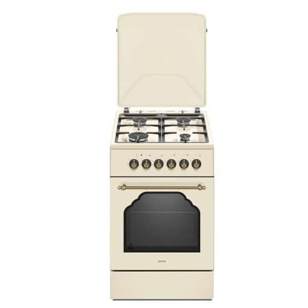 Kuchnia gazowo-elektryczna Retro Designe MPM-56-KRM-14, 50cm