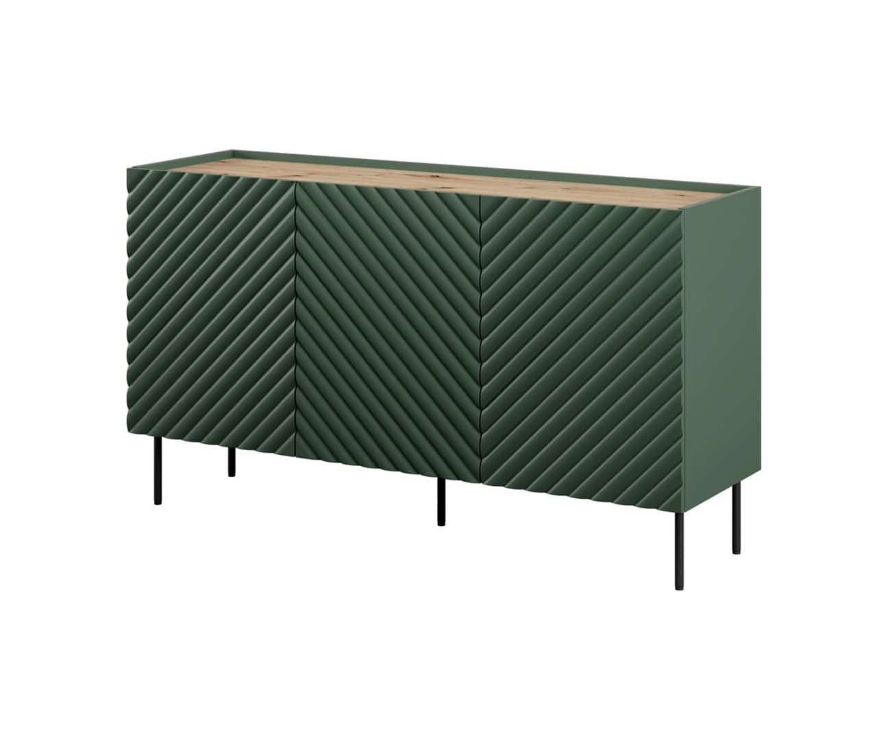 Komoda ONDA 150x45xH85 zieleń