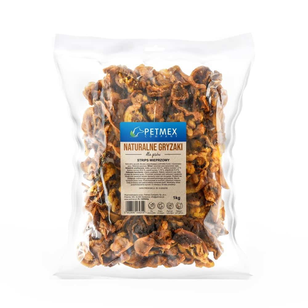 PETMEX Strips wieprzowy - 1000g