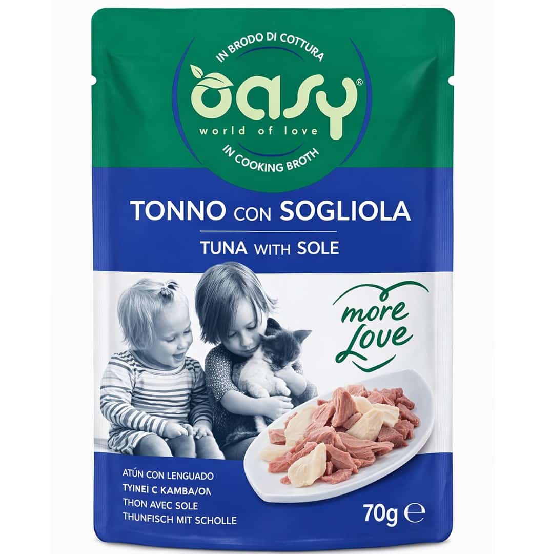 Oasy More Love Tuna with Sole 70gr