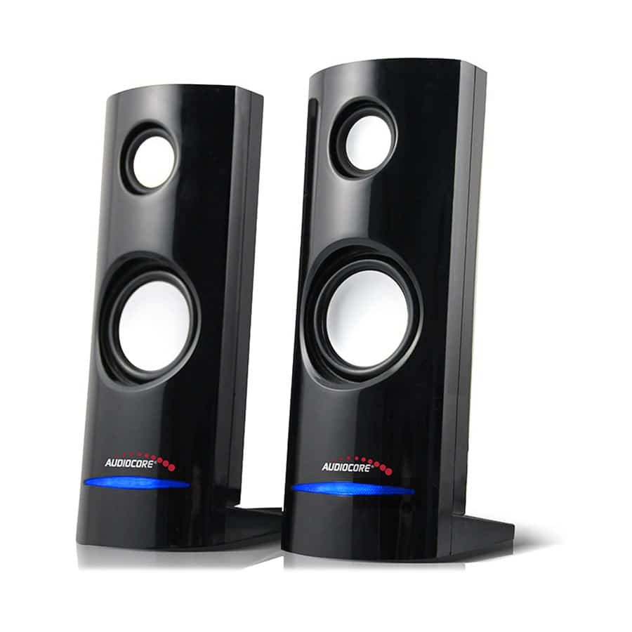 Zestaw głośników AUDIOCORE AC860 (2.0; czarny)