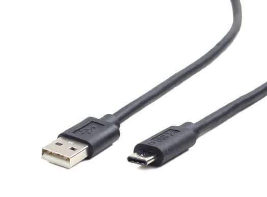 Kabel USB Gembird CCP-USB2-AMCM, 1m, czarny