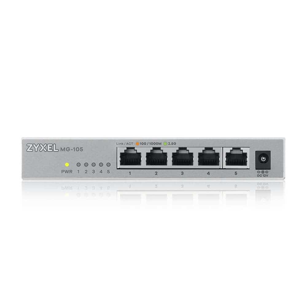 Switch Zyxel XMG-105 5p Unmanaged Multigigabit