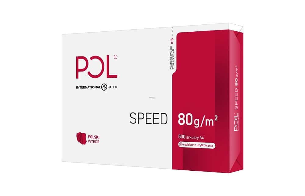Papier xero POLSPEED A4 80g/m2 500 arkuszów