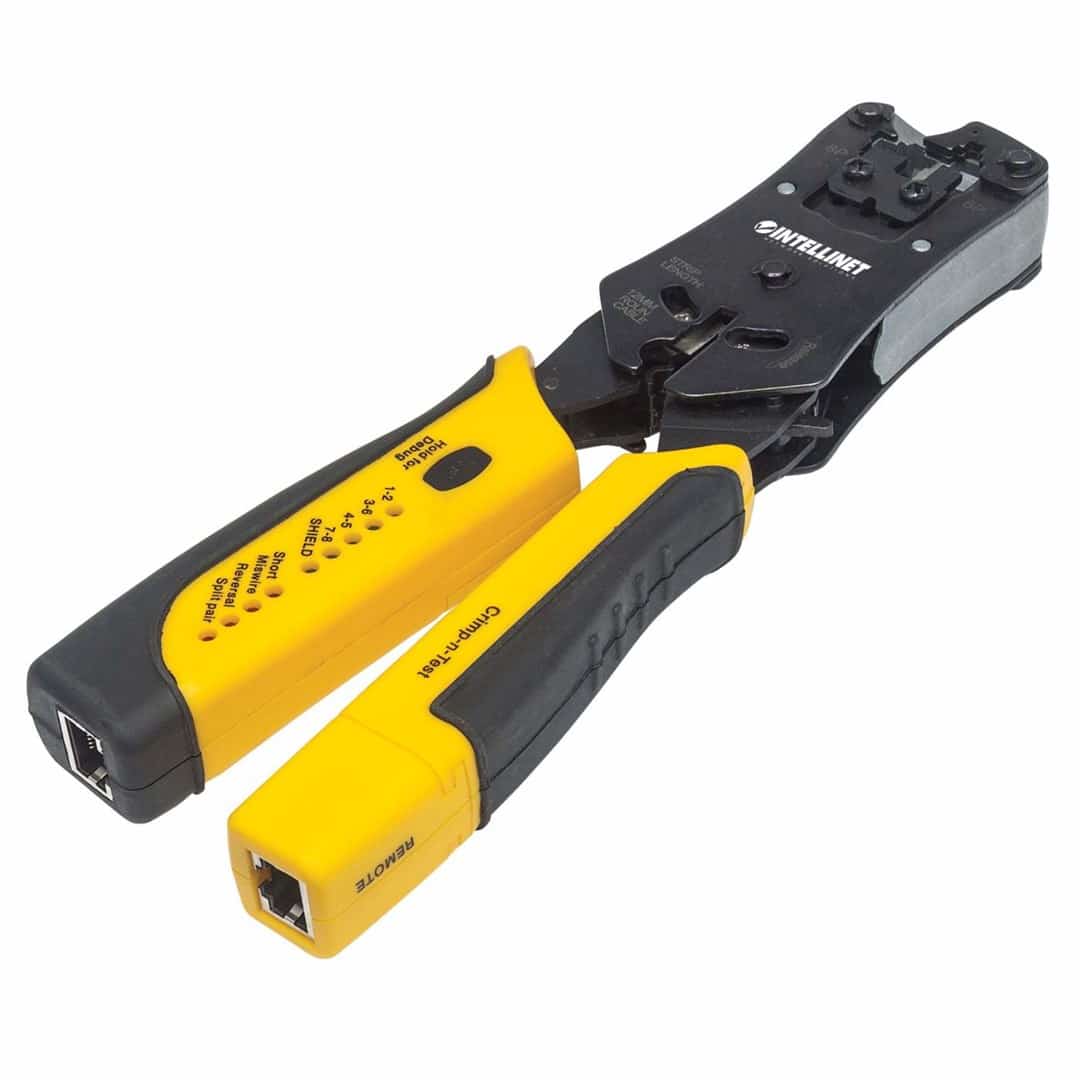 INTELLINET ZACISKARKA RJ45/RJ11/RJ12/RJ22 Z TESTEREM