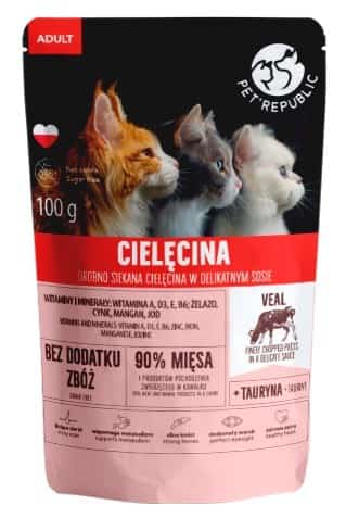 PET REPUBLIC Adult Cielęcina - 100 g