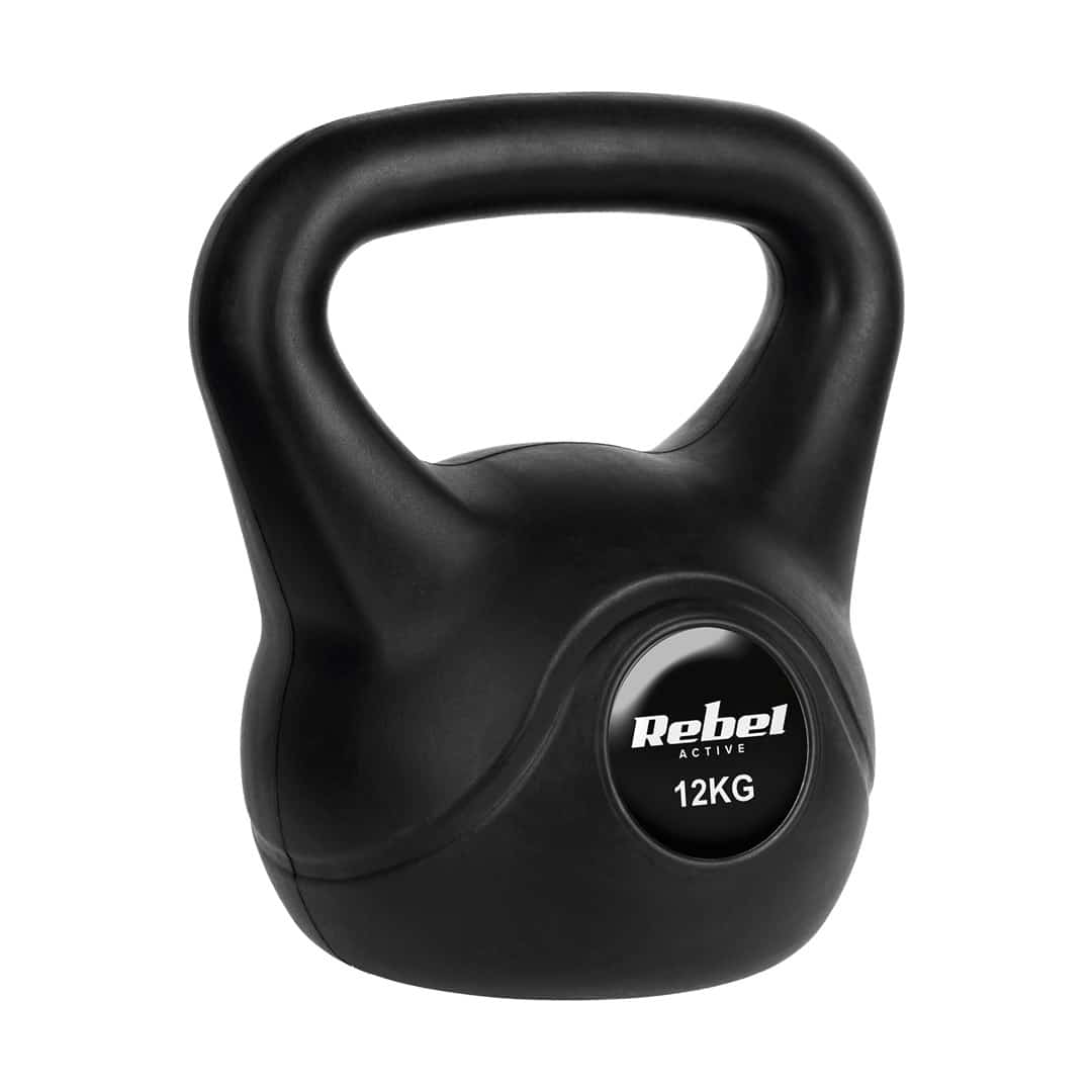 REBEL ACTIVE KETTLEBELL BITUMICZNY 12 KG