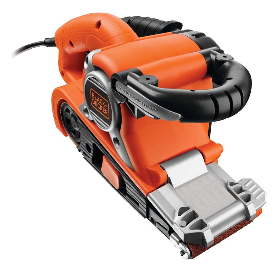 Szlifierka taśмowa BLACK+DECKER KA88-QS pomarańczowa