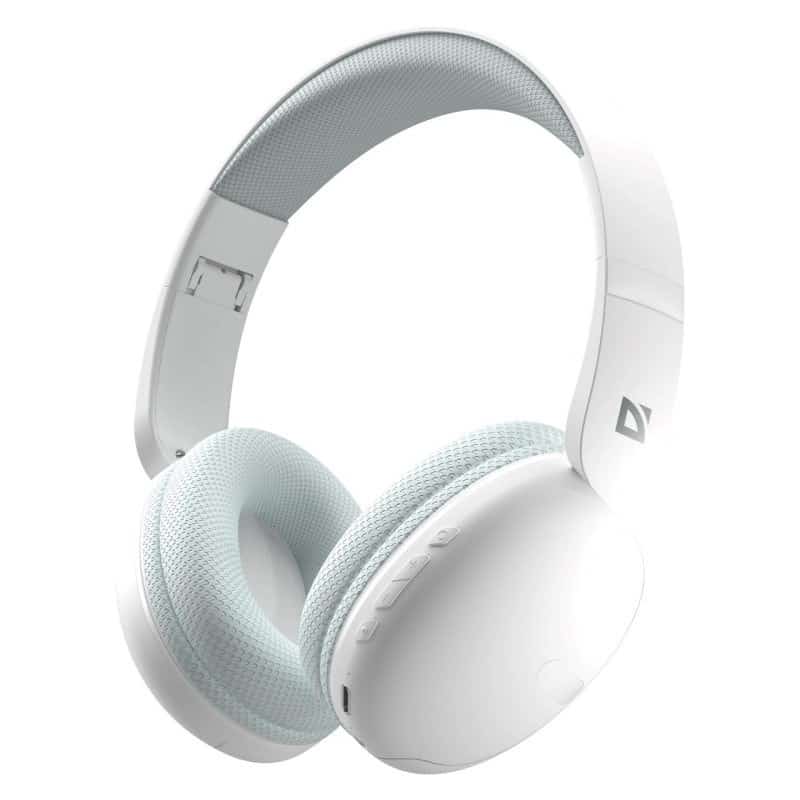 DEFENDER Słuchawki Bluetooth Freemotion B480 Białe
