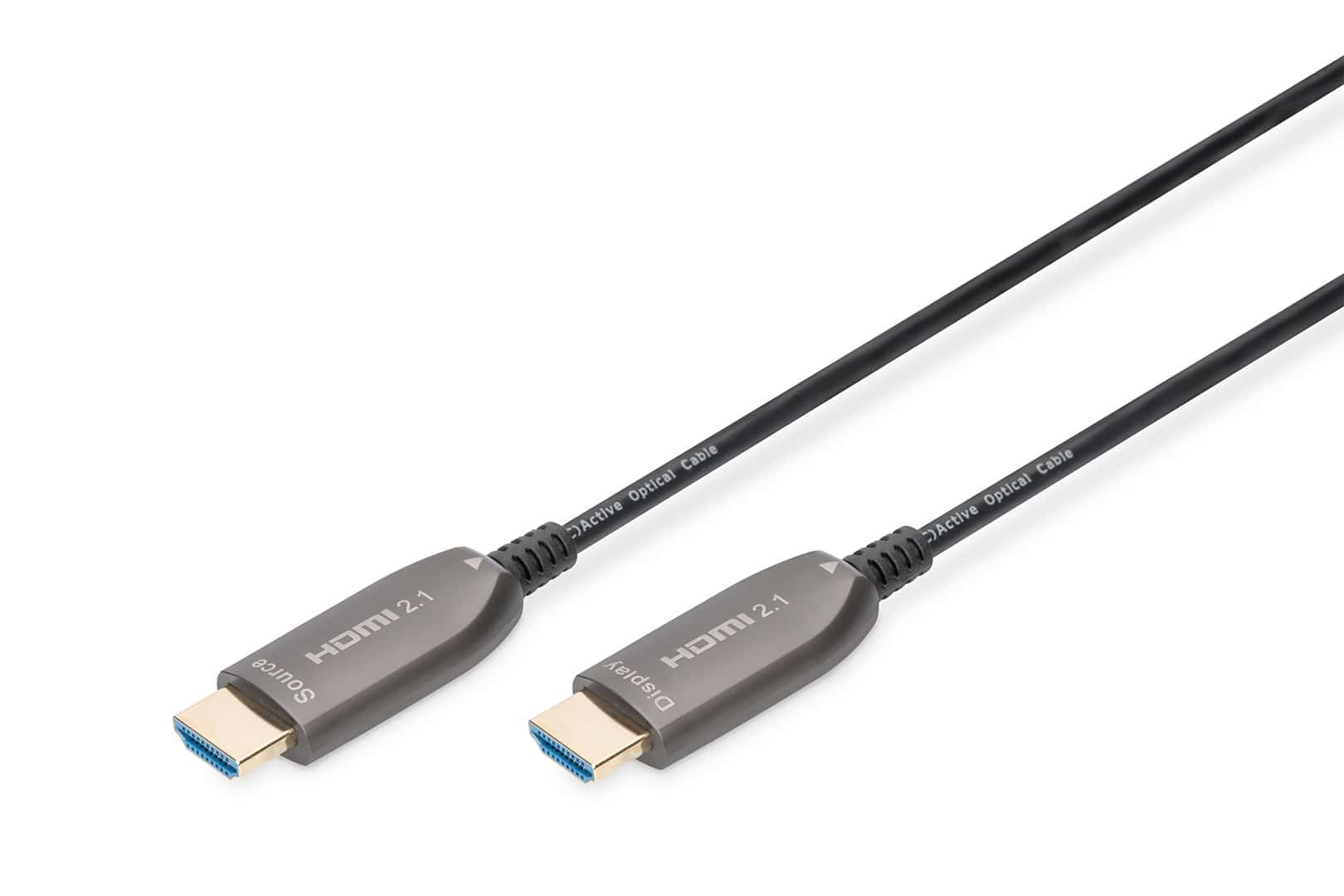 DIGITUS HYBRYDOWY KABEL ŚWIATŁOWODOWY HDMI 15M