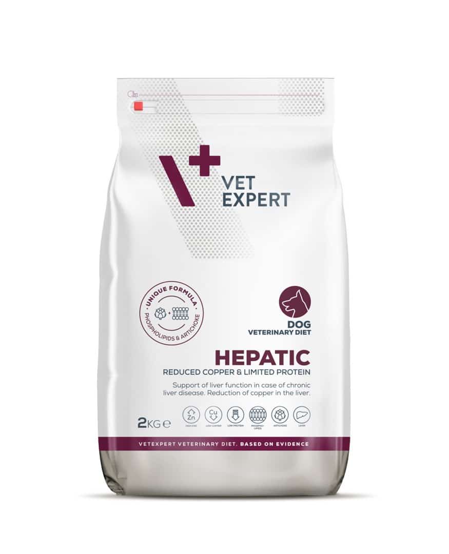 VetExpert Veterinary Diet Hepatic dog 2kg - Brak Soi