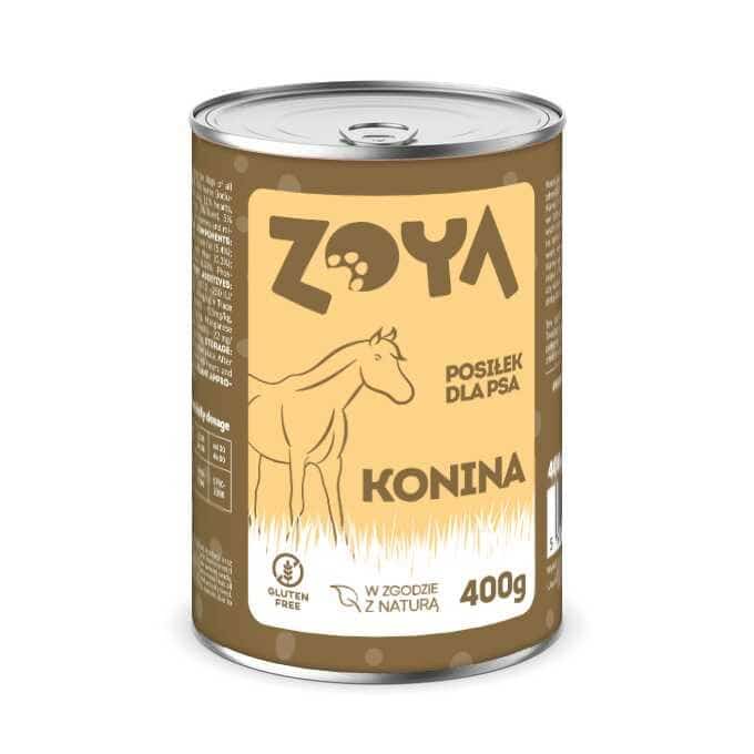 ZOYA Konina - puszka mokra karma 400g