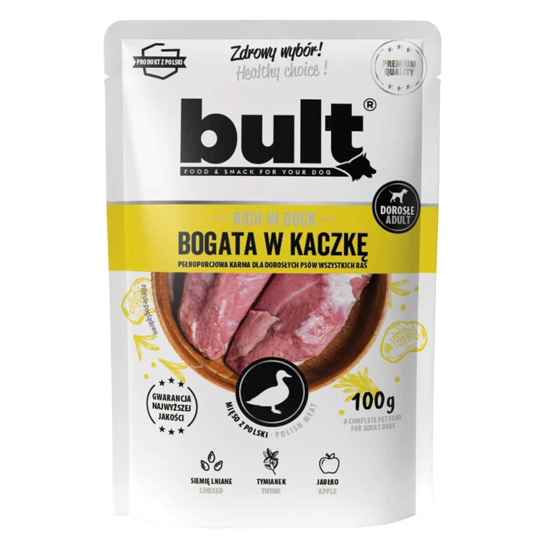 Karma mokra BULT Saszetka z kaczką 100g