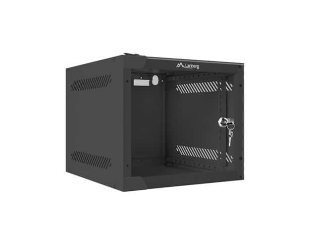 Szafa rack Lanberg WF10-2304-10B, 4U, wisząca, czarna