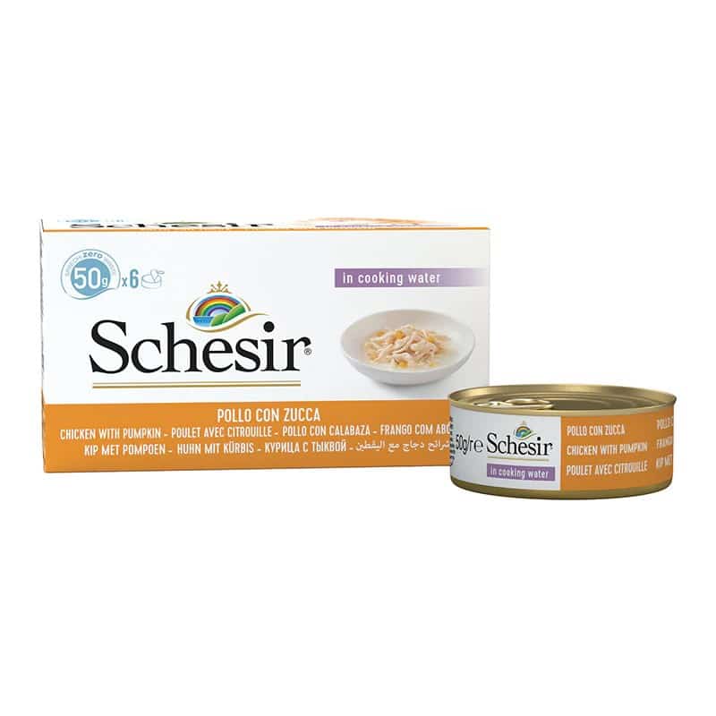 SCHESIR M-Pack Filety z kurczaka z dynią 6x50g