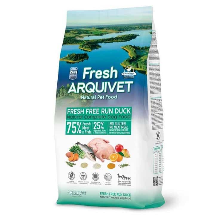 ARQUIVET FRESH półwilgotna kaczka/ryba 10kg