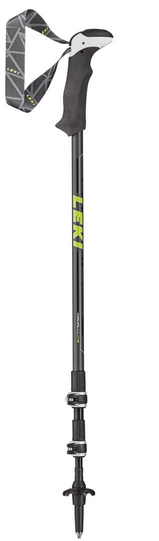 Kije trekkingowe LEKI Makalu Lite 100-135 cm, black/orange