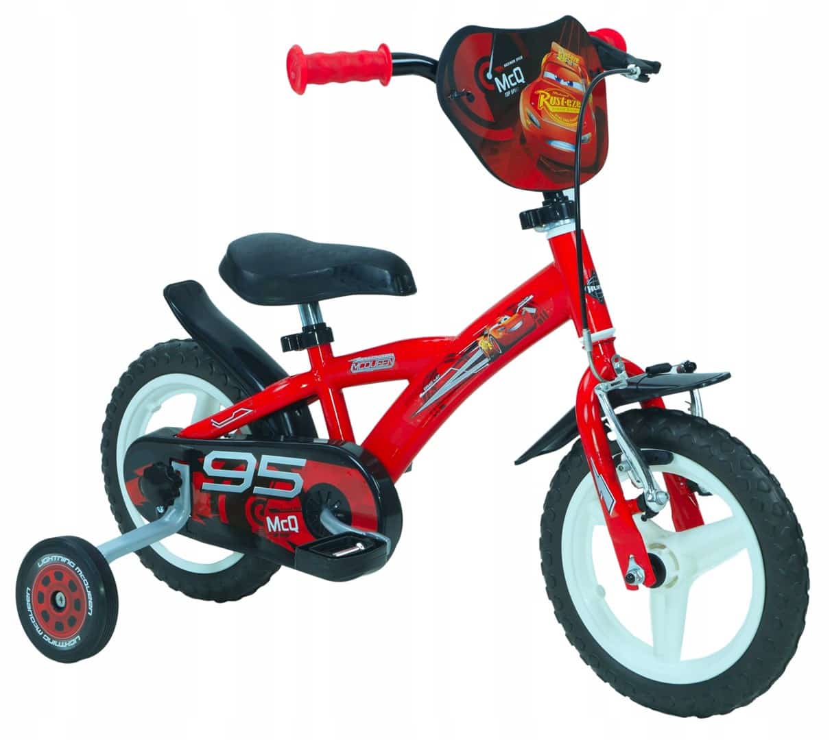 Rower dziecięcy Huffy Disney Cars 12" czerwony