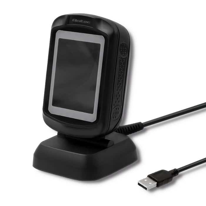 QOLTEC CZYTNIK KODÓW KRESKOWYCH STACJONARNY USB