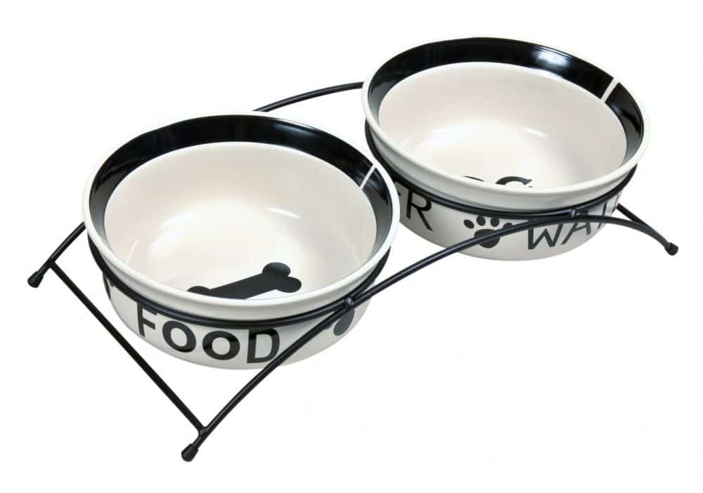 TRIXIE Miski ceramiczne na stojaku Eat on Feet