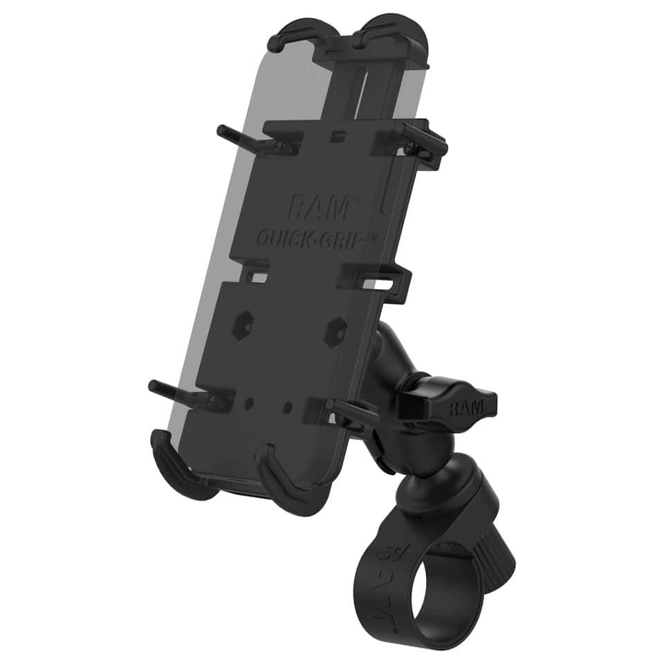 Uchwyt na telefon RAM® Quick-Grip™ XL z podstawą kierownicy