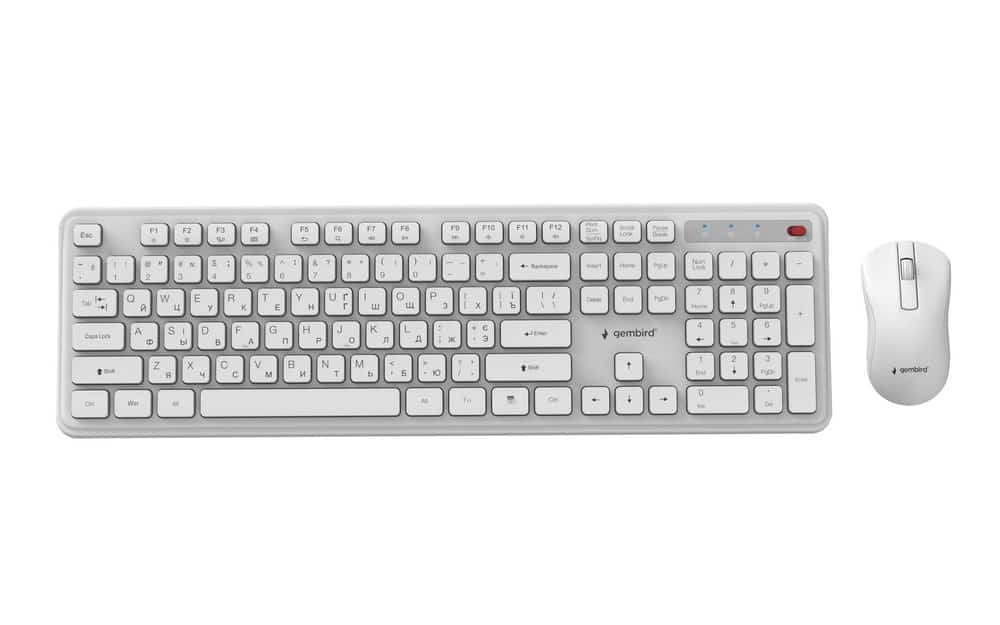 GEMBIRD Slim Pro Business - Zestaw Klawiatury + Myszy