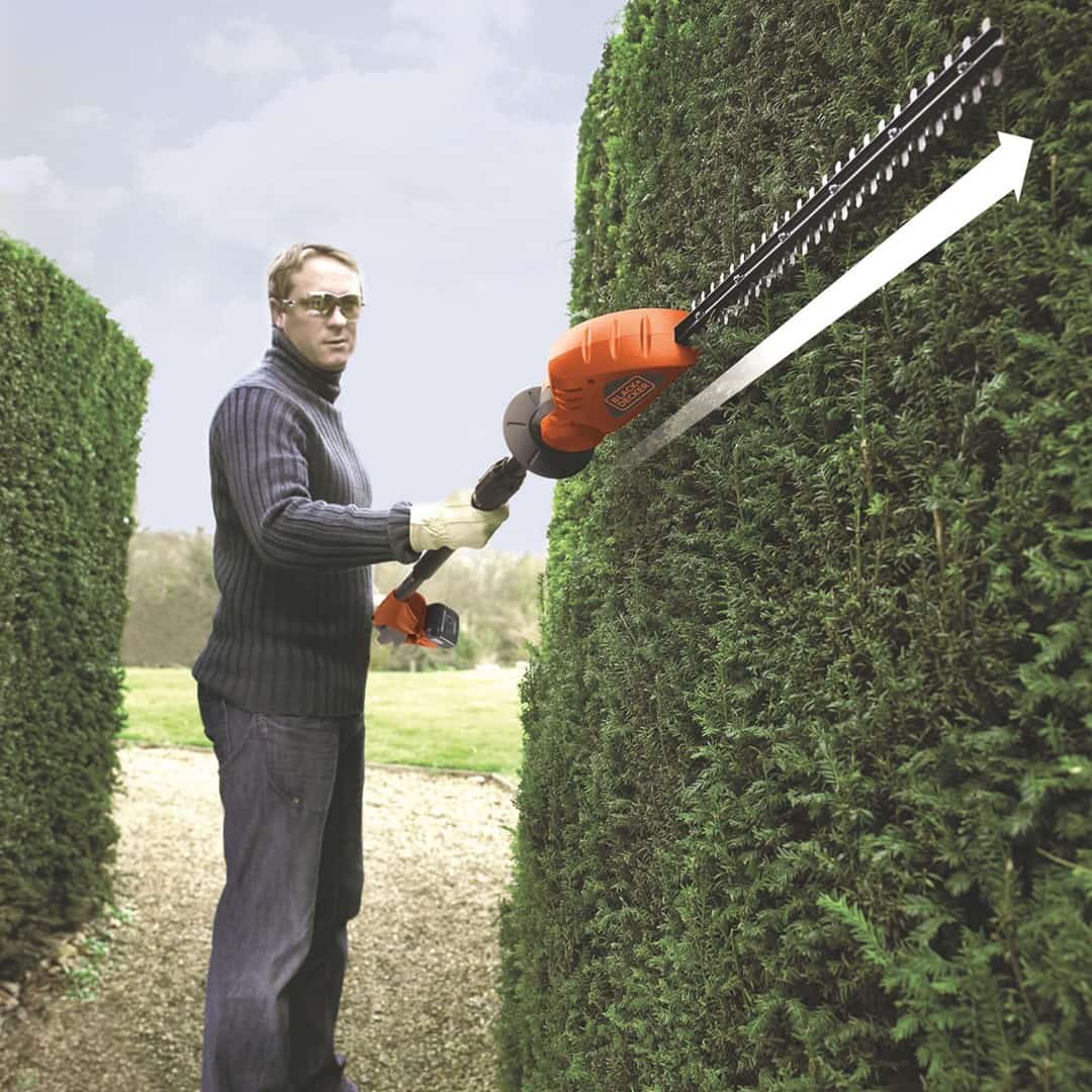 Nożyce do żywopłotu akumulatorowe 18V, 43cm BLACK+DECKER