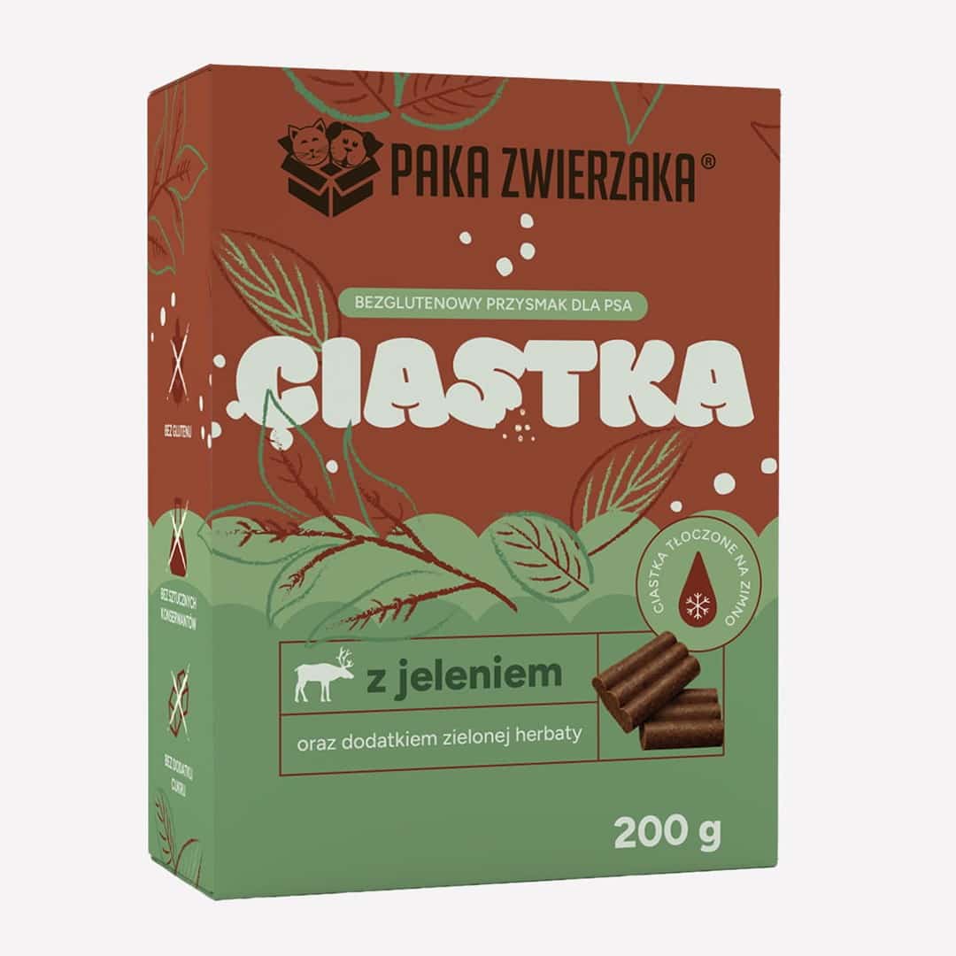 Paka Zwierzaka Jeleń Zielona Herbata 200g