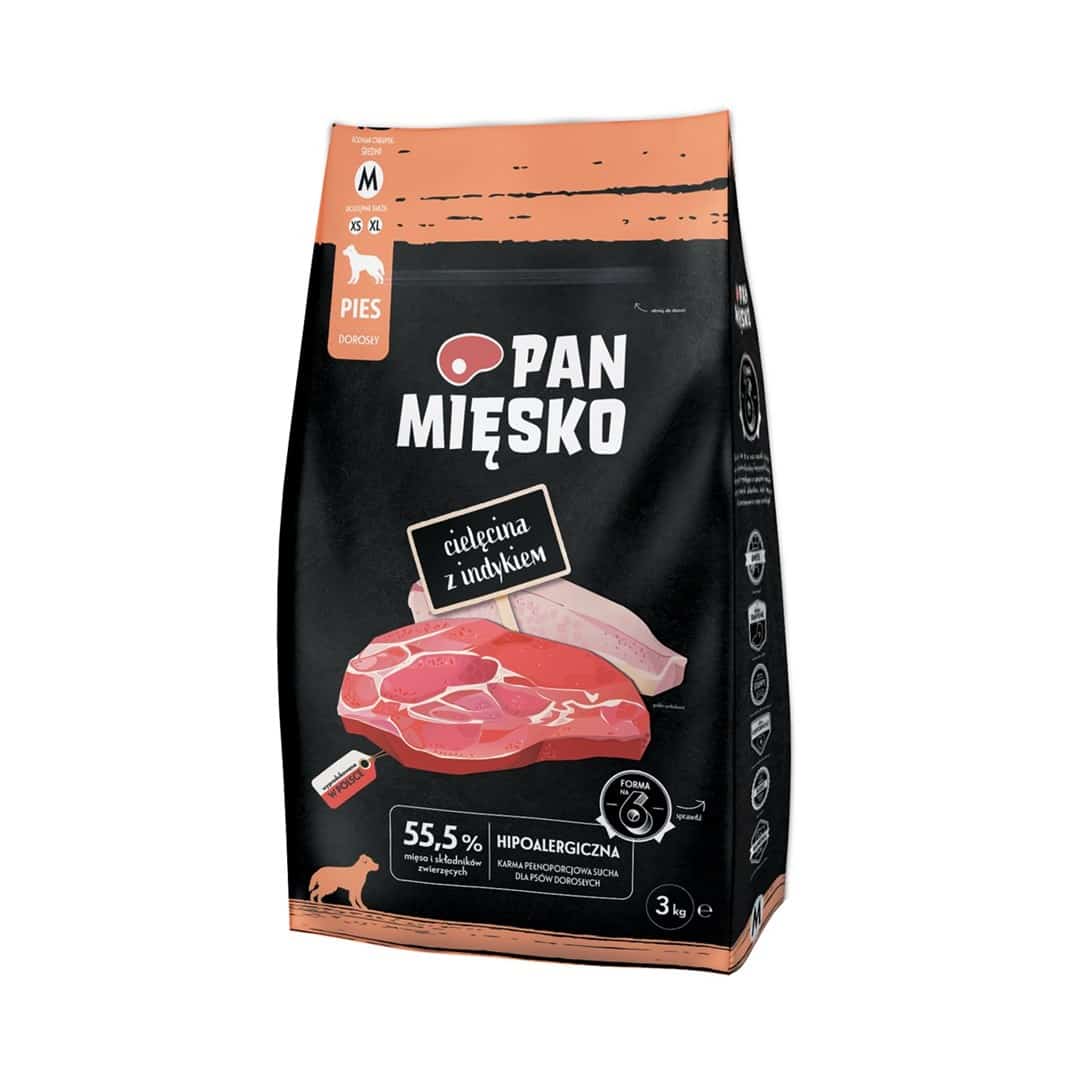 Pan Mięsko Cielęcina z indykiem 3kg