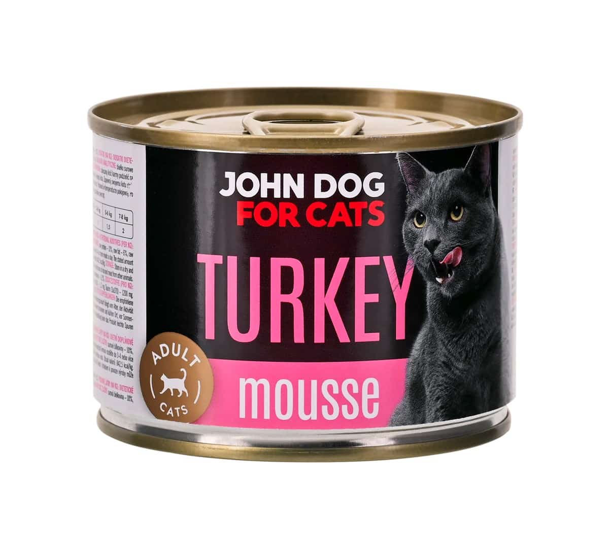 JD for CATS DOROSŁY INDYK MUS 200g