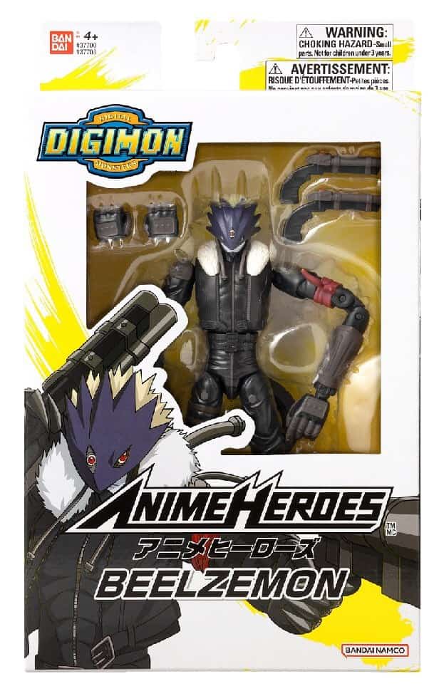 ANIME HEROES DIGIMON - BEELZEMON Figura Kolekcjonerska