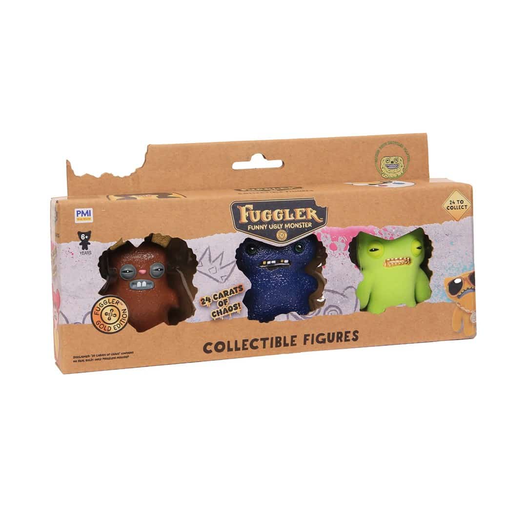 FUGGLER S3 GOLD EDITION - 3 Pak Figur
