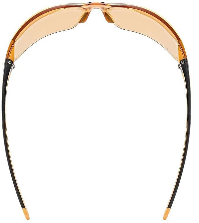 Okulary rowerowe UVEX Equate, smoke/orange