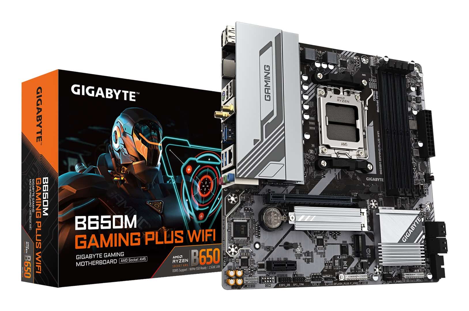 Płyta główna Gigabyte B650M GAMING PLUS WF Socket AM5