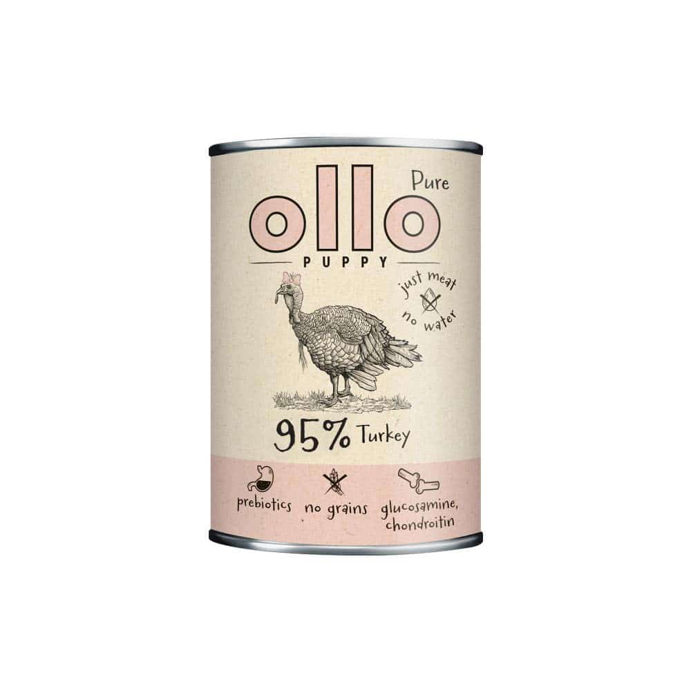 Ollo Puppy Pure Indyk 850g - Karma Mokra
