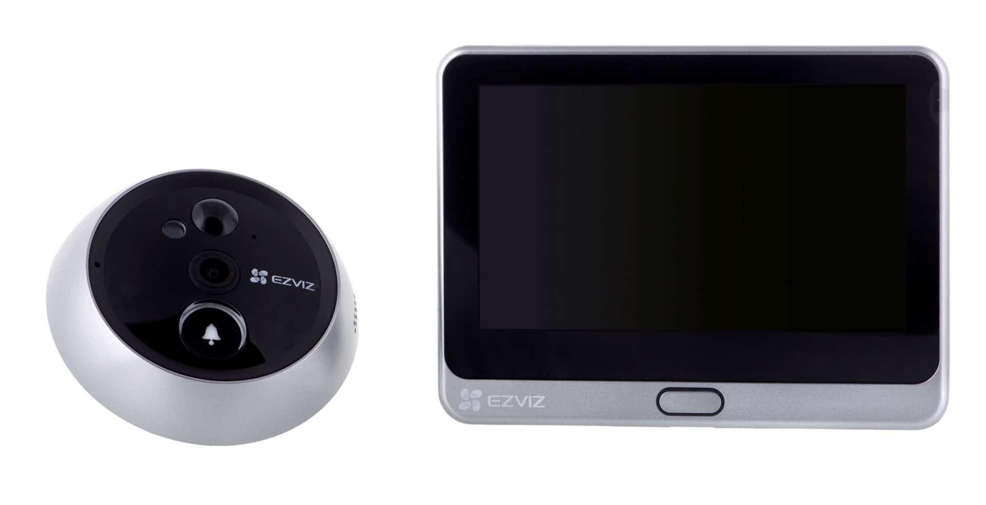Wideodomofon EZVIZ DP2C 2MP 10,9 cm, srebrny